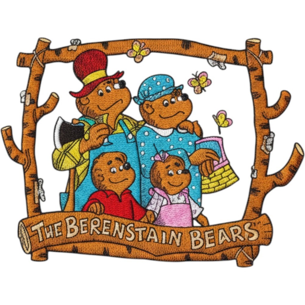Vintage Berenstain Bears Pillowcase Lady Pepperell Standard Made in USA
